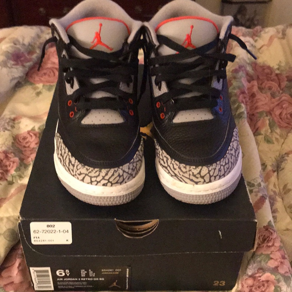 Black cement 3s sz 6.5